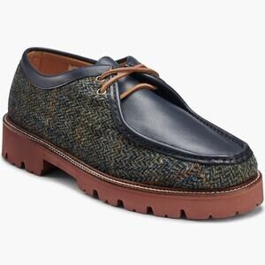 G.H.BASS Wallace Harris Herringbone Tweed Chukka Boot Size 8.5